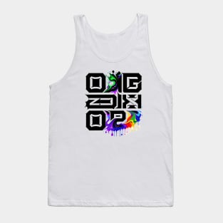 QR code art design Tank Top